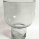 Bubble glass cup from the 70s, height 23 cm