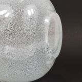 Seguso Vetri d’Arte Pulegoso vase with bubbles and handles, Murano, Italy 1950s