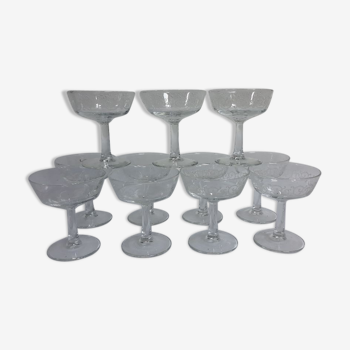 1960 Luminarc Champagne Cups