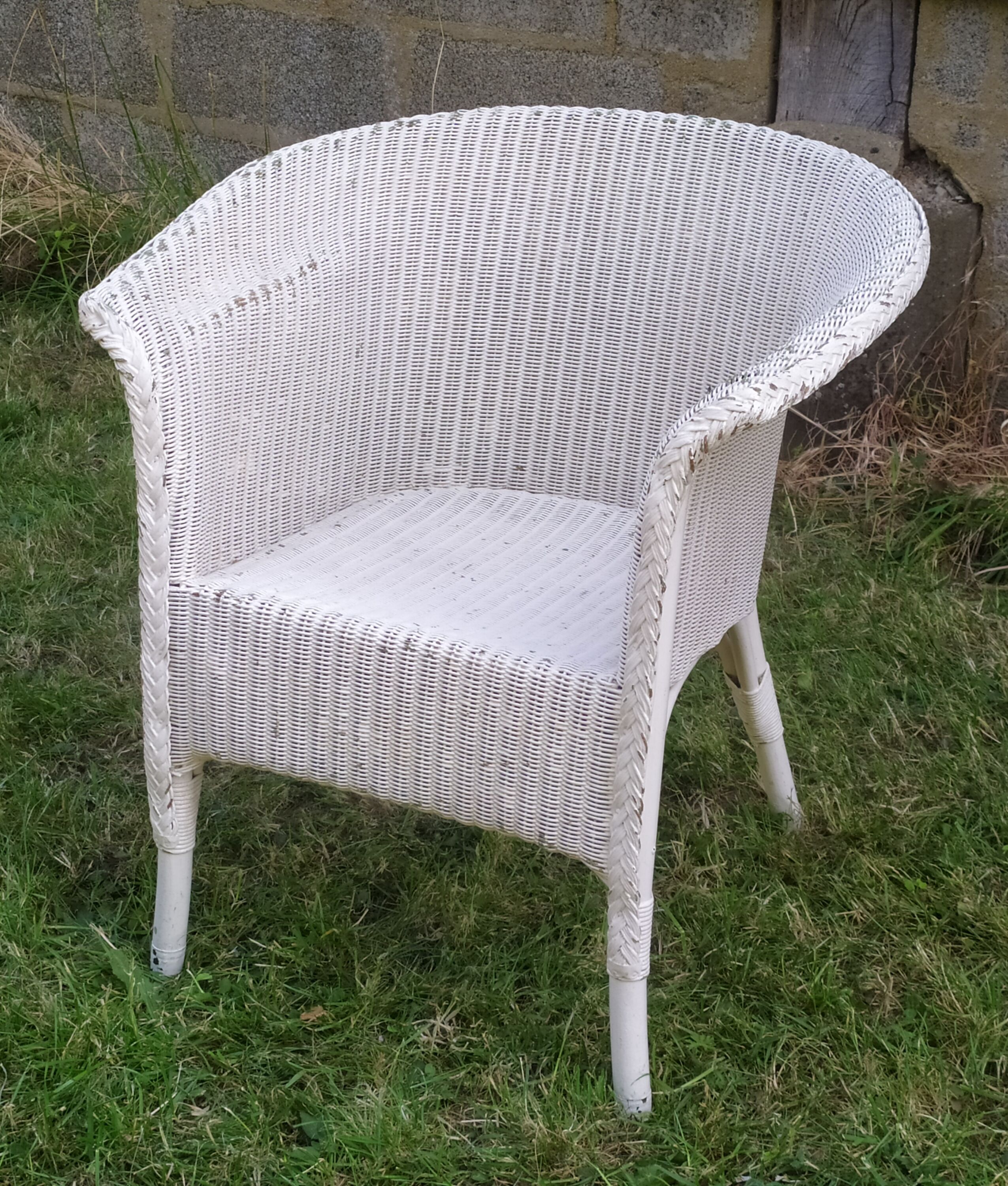 Lloyd Loom armchair