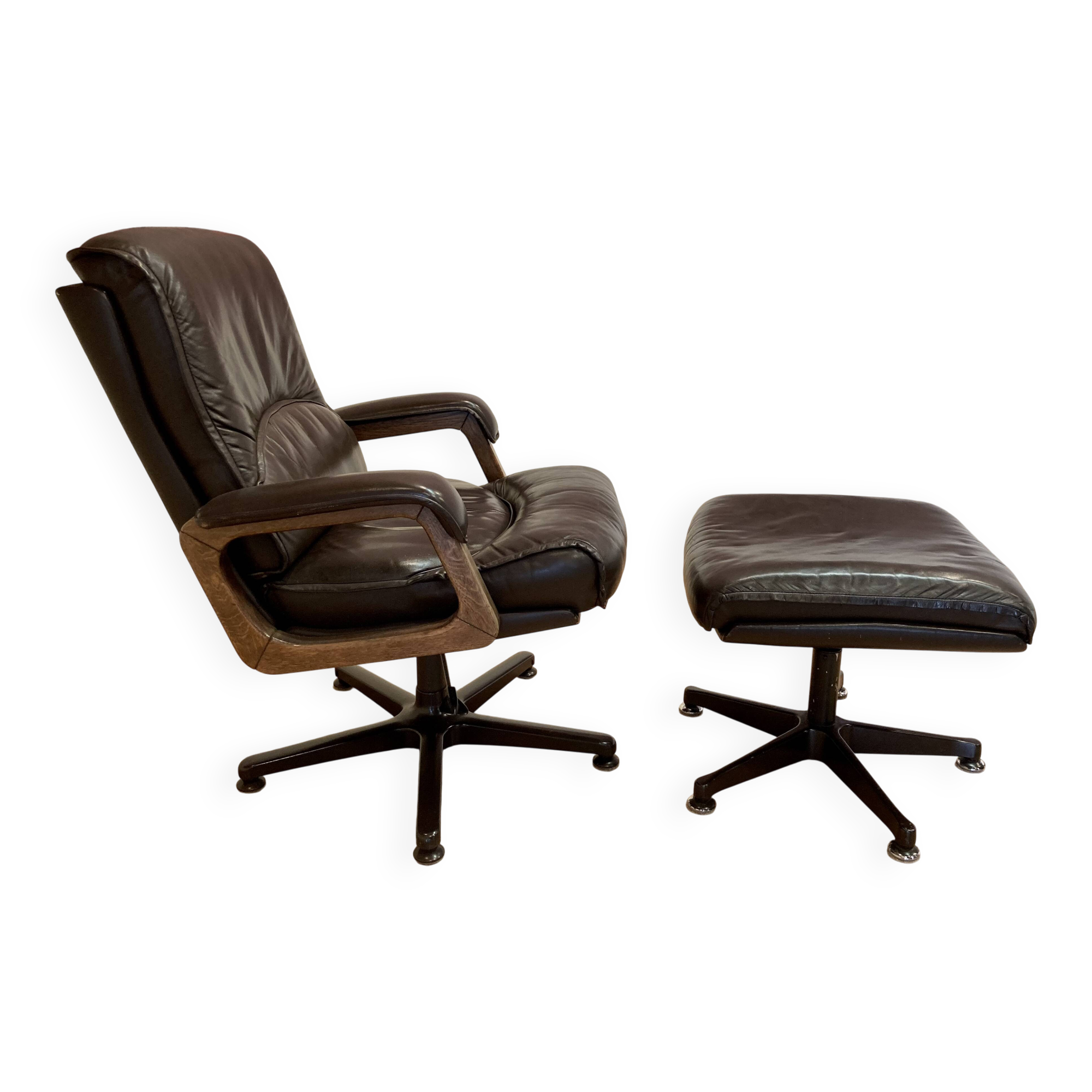 Armchair and ottoman "Drabert" for "Gerd Lange" design 1960.