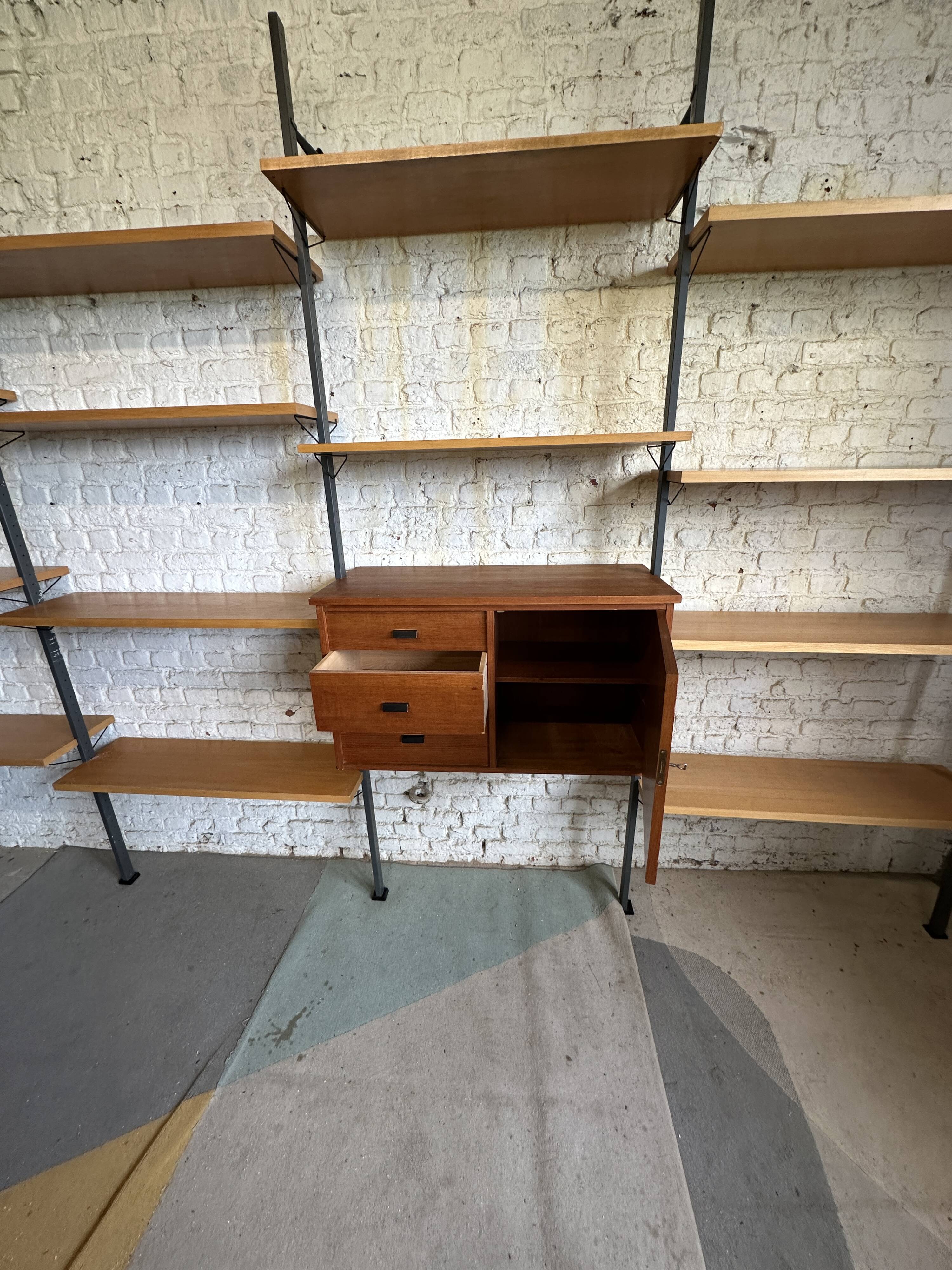 Olaf Pira Sweden Bookcase 1960