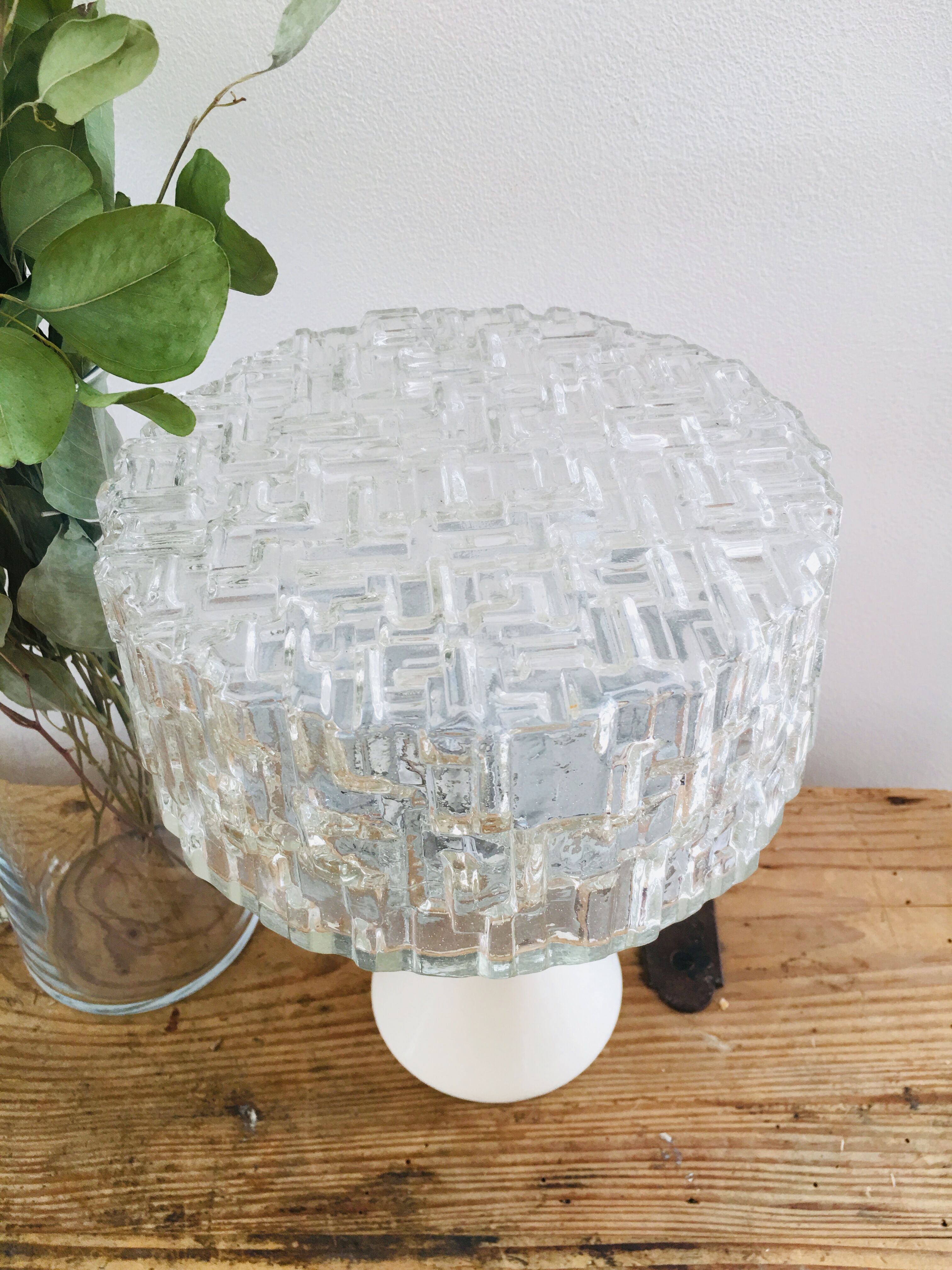 Vintage mushroom lamp