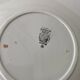 Set of 6 vintage flat ironstone plates - Sarreguemines