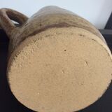 Vintage sandstone jug signed