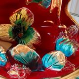 Shell lamp oysters Vallauris 70s