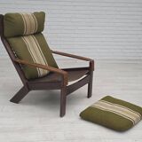 1970s, Norwegian design by Peter Opsvik for Westnofa, highback armchair.
