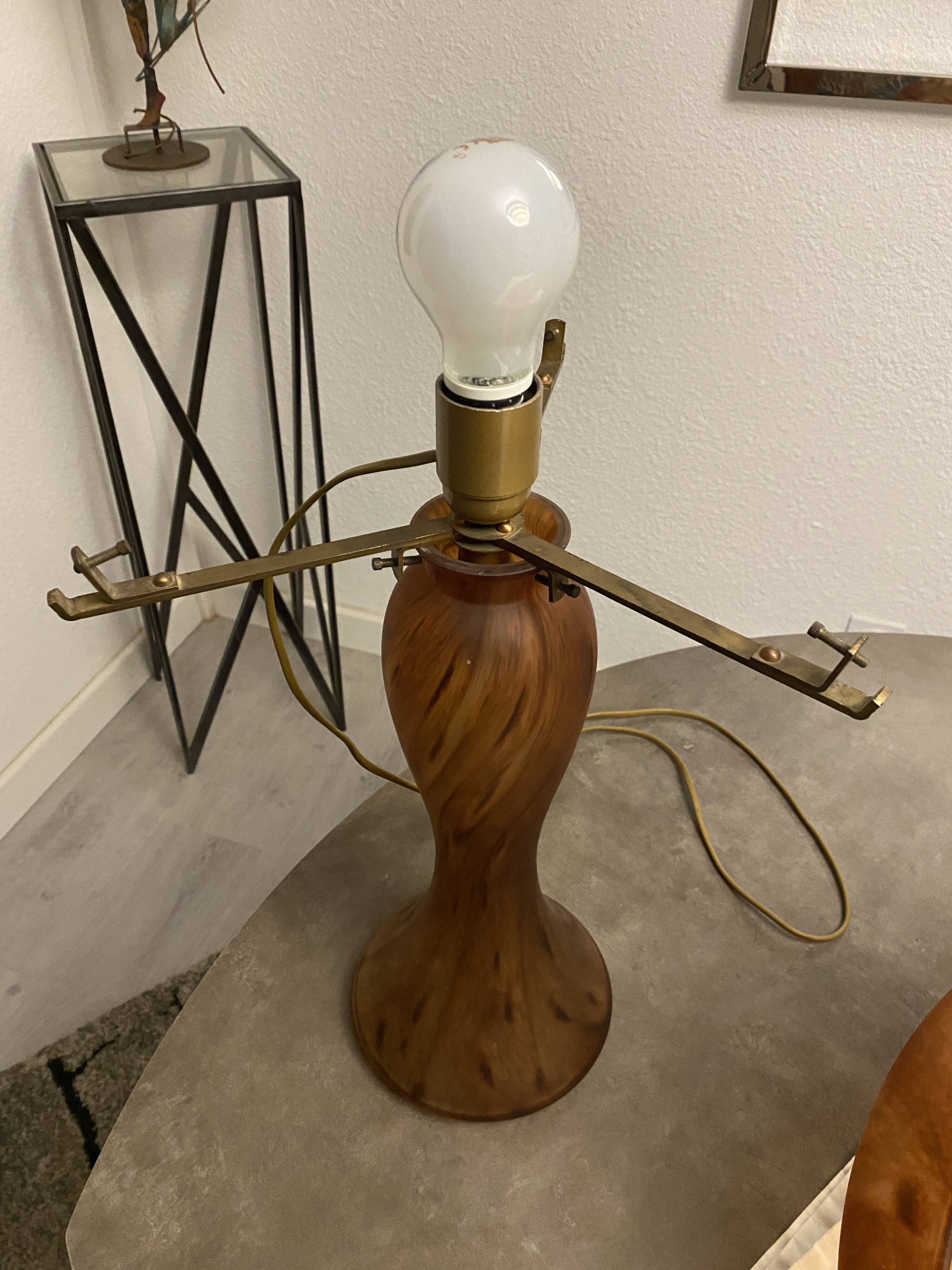 Mushroom Lamp, Vianne Glassworks, 1970s