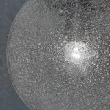 Bubble glass pendant light from the 70s