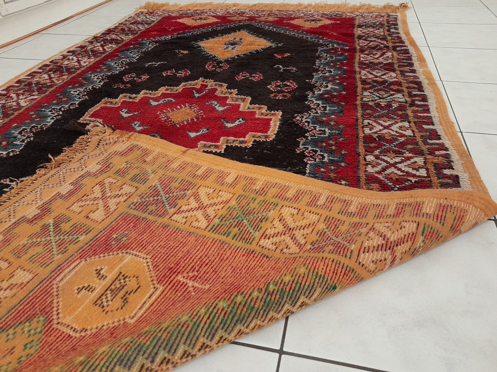 Berber carpet Taznakht handmade 246x145cm