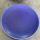 Set of 4 blue plates, Hoganas Keramik, Sweden