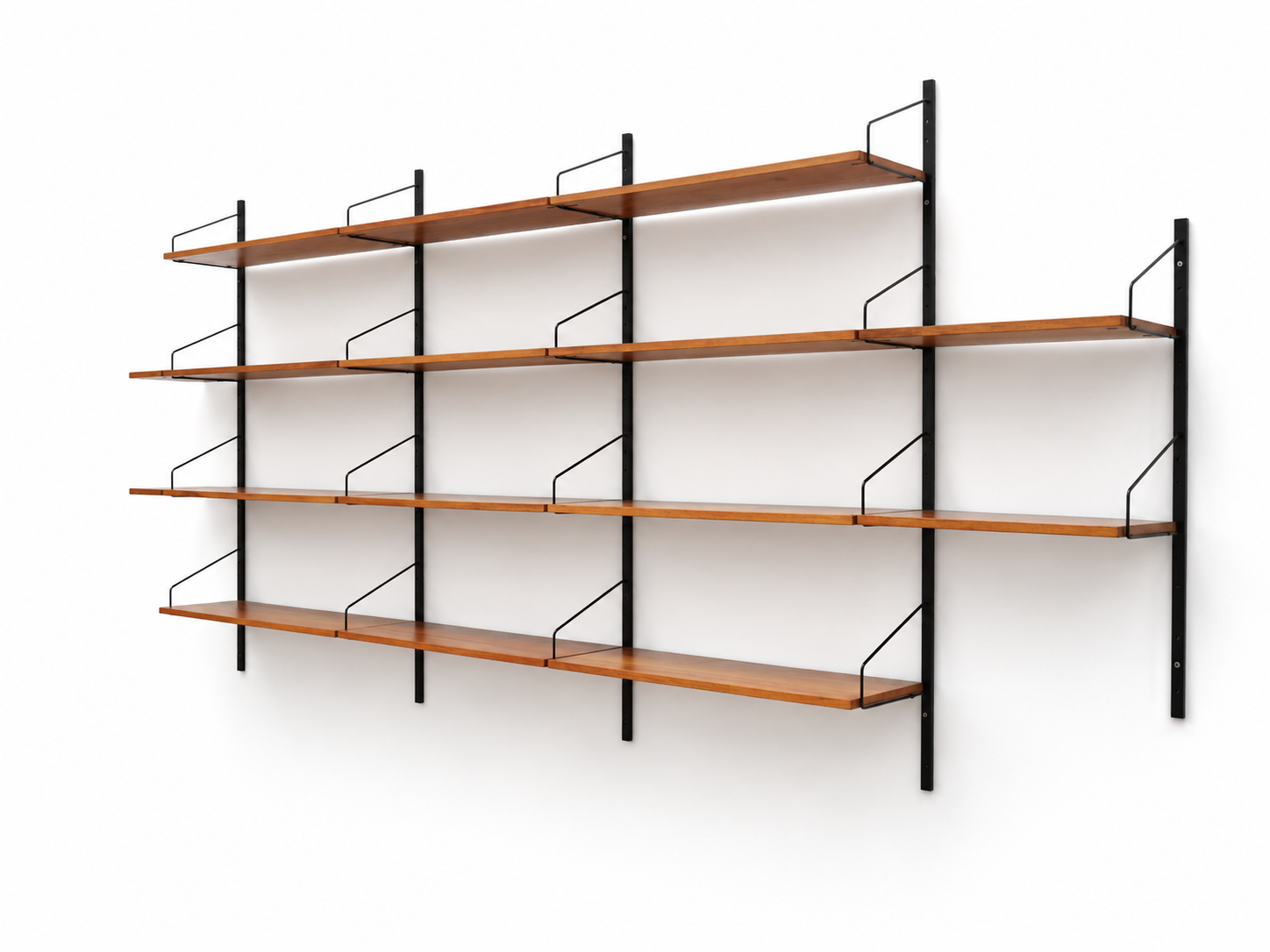 Large vintage wall shelf from the 1960s