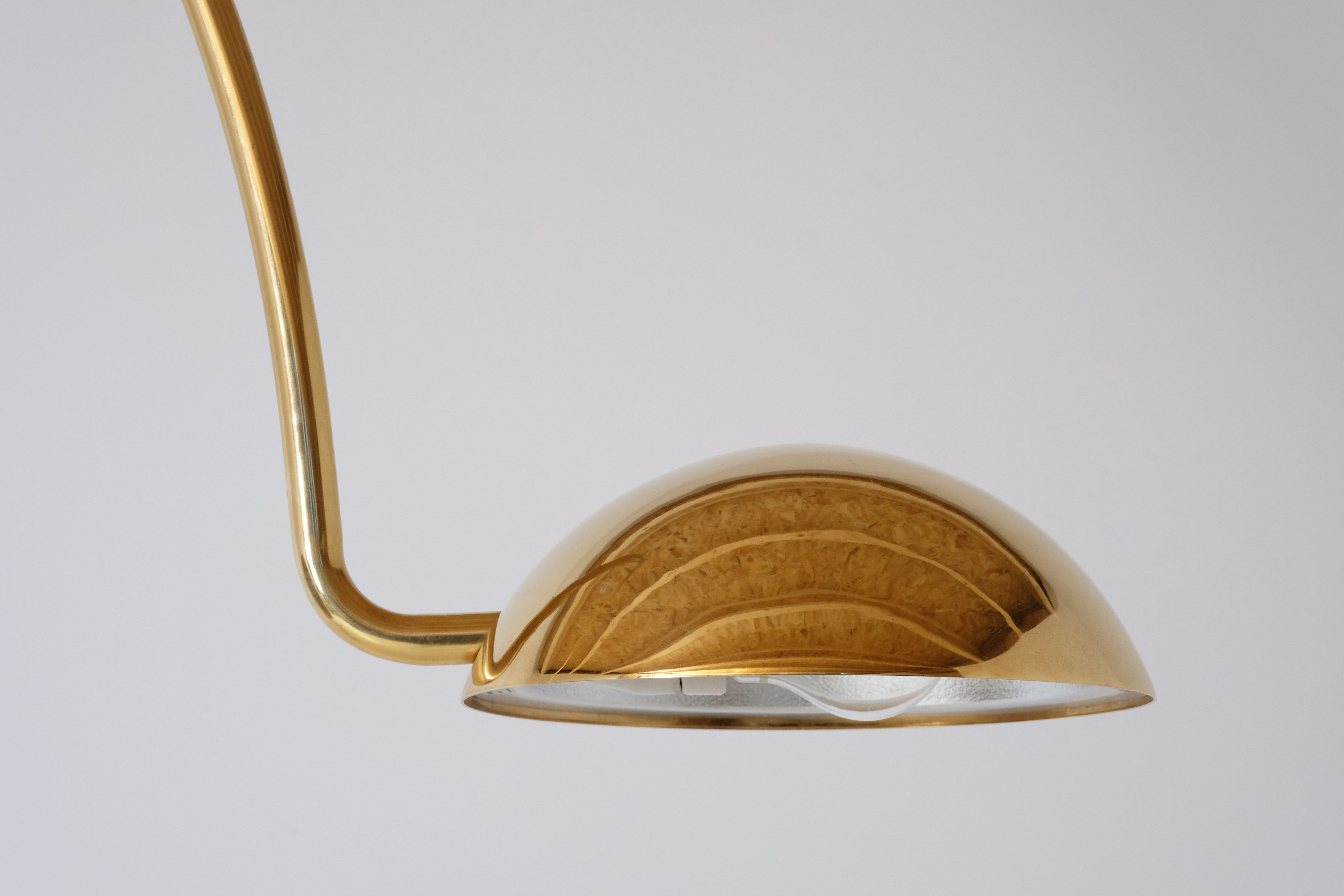 Marble swivel arch floor lamp, Bellux 1980's switzerland