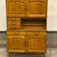 Vaisselier, buffet 2 corps vintage en chêne