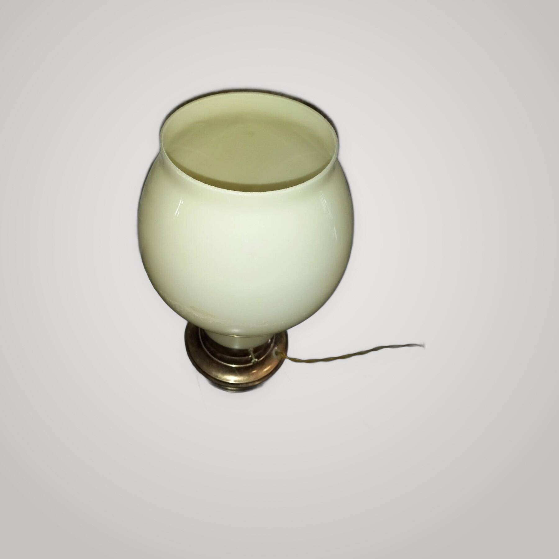 70s Vintage Murano Beige Mushroom Table Lamp