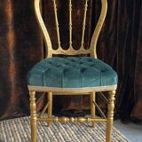 Charivari upholstered chair