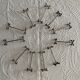 Knife holder Christofle silver metal early twentieth century.