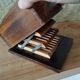 Vintage cigarette holder – Solid wood – 1950s–70s – Modernist style