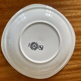 6 vintage deep plates Sarreguemines Pyroblan