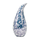 Drop vase, modernism, porcelain, Poland, 1960s