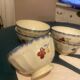 5 bowls Digoin & Sarreguemines series Mary Lou