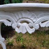 Painted wooden console