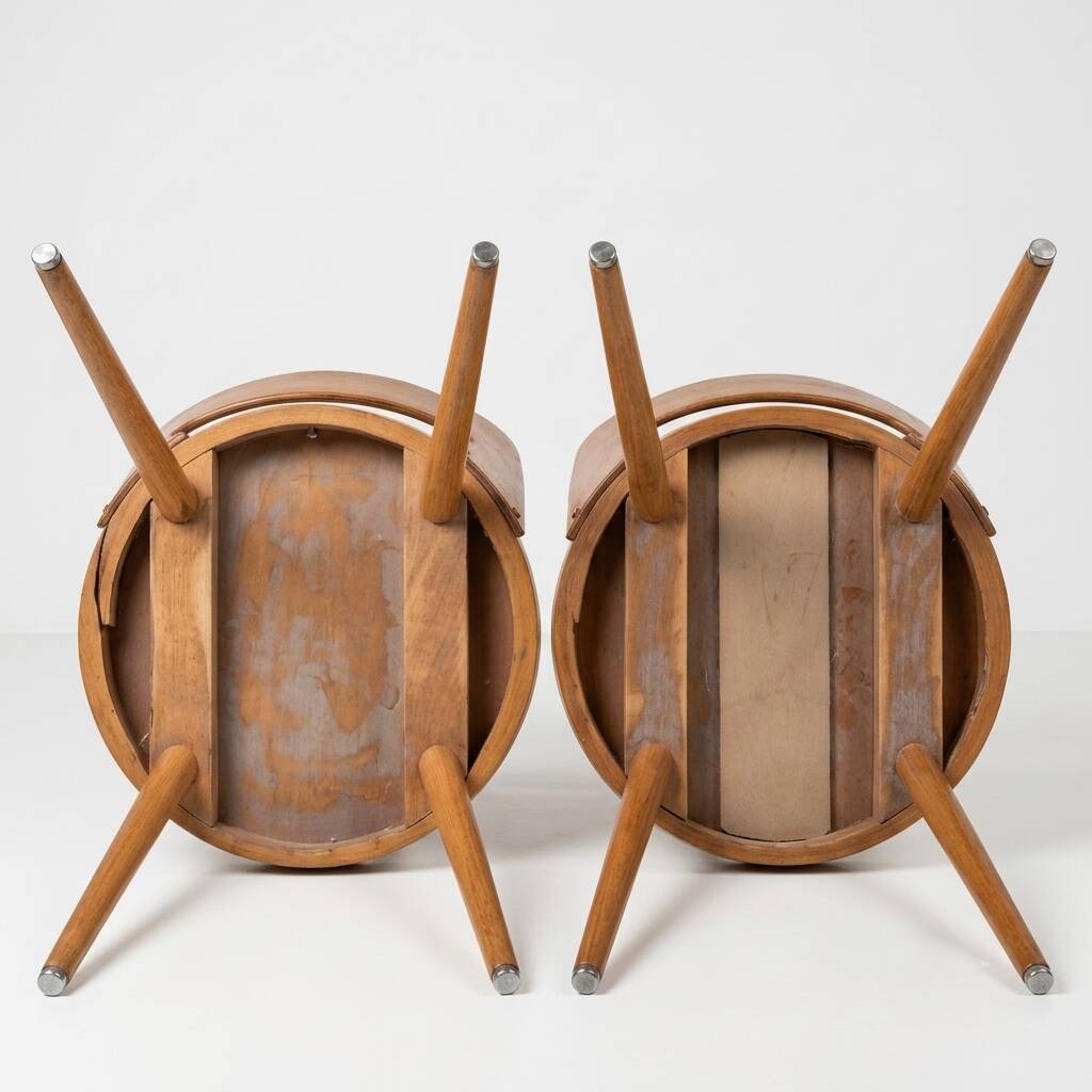 Baumann Mondor vintage chair in beech