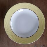 Plat de service en faïence d'Orchies, Moulin des Loups
