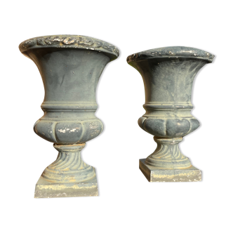 Paire de vases Médicis