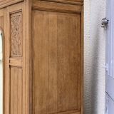 Parisian wardrobe raw wood 1920