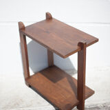 Art deco table, art deco wood coffee table, end of sofa