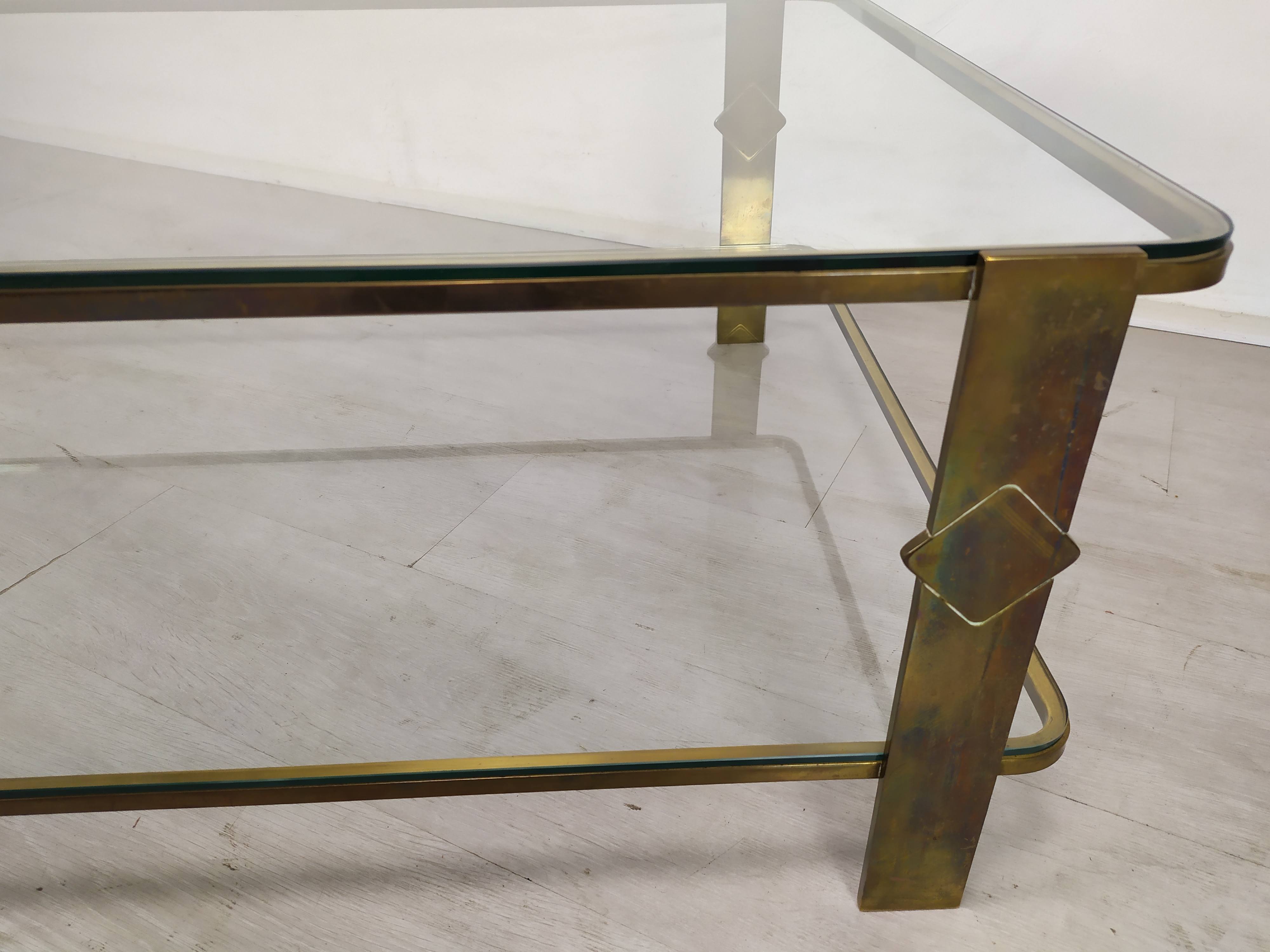 Coffee table bronze house malabert