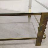 Coffee table bronze house malabert