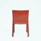 Cassina cab 412 by Mario Bellini in Burgundy dining chairs, 6