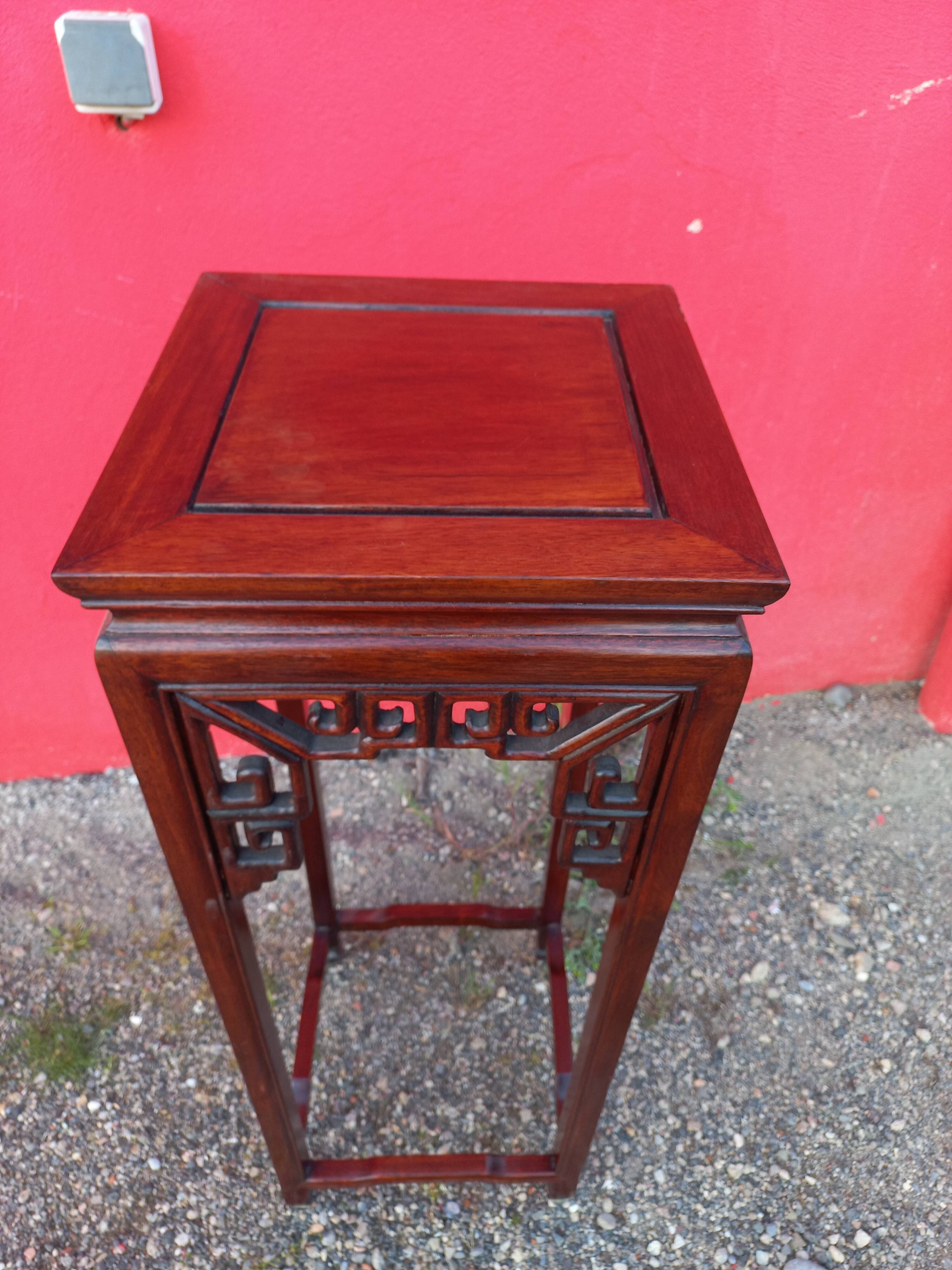 Chinese harness in red teak