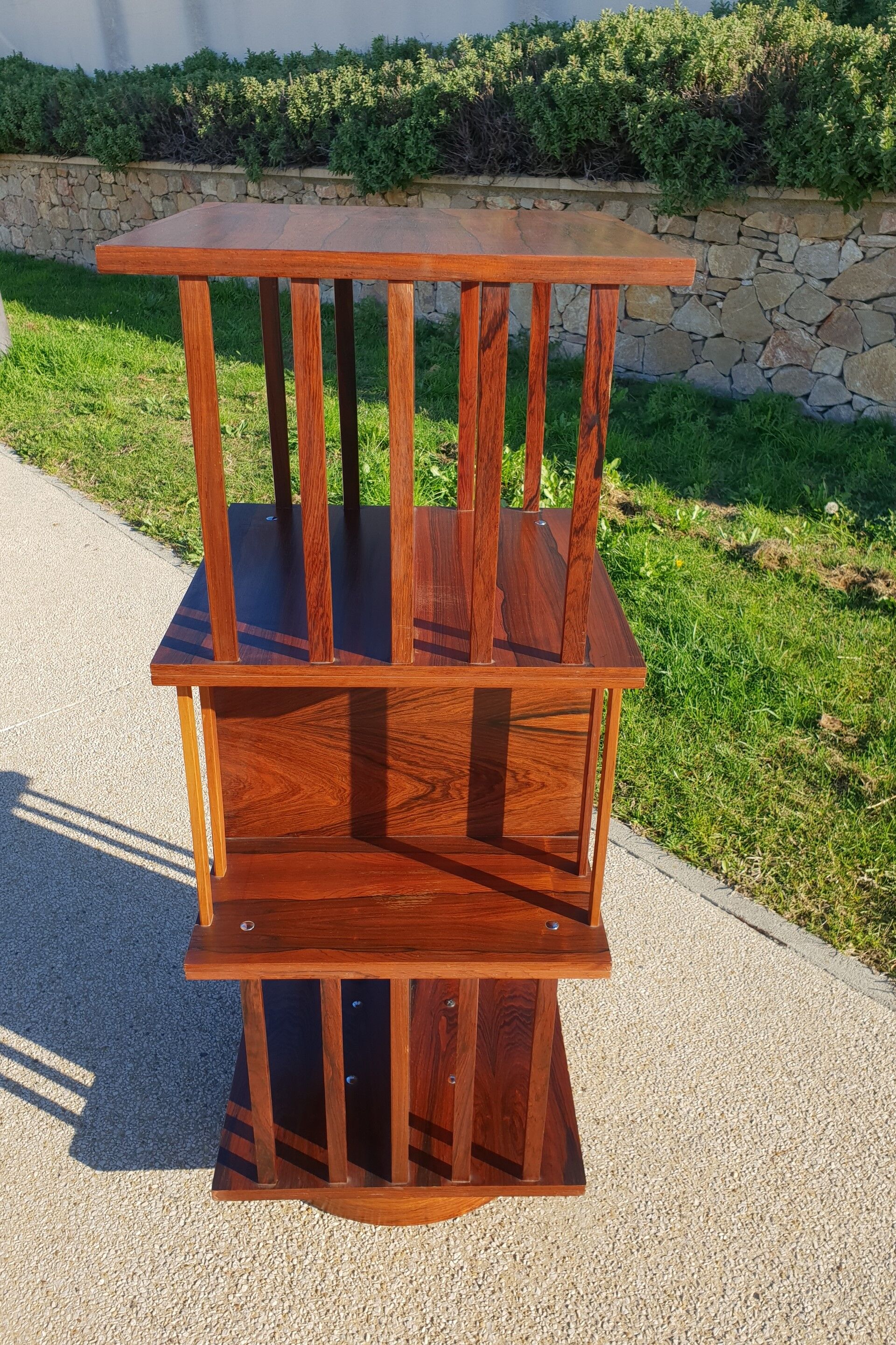 Rosewood revolving library 1970