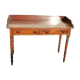 Vintage 1920s mahogany 2 drawer desk
