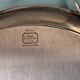 oblong tray in stainless steel and wood by goldsmith Jean Couzon