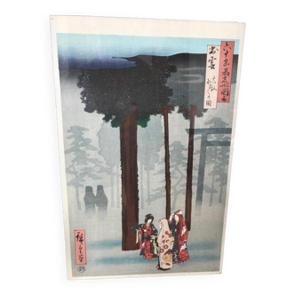 Estampe japonaise - Ukiyo-e / hiroshige