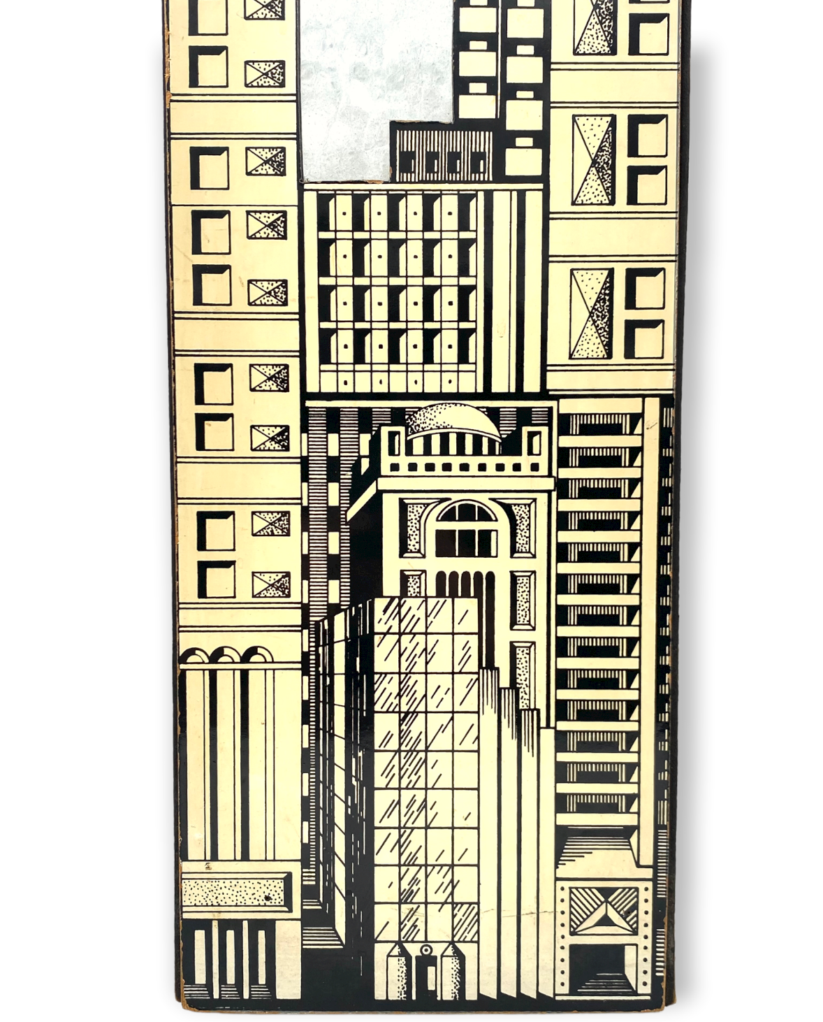 Architectural umbrella stand