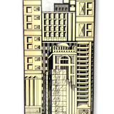 Architectural umbrella stand