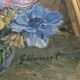 Original oil – Flower bouquet signed, Guido Hanset (1910-1992)