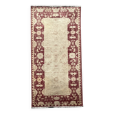 Afghan Chobi Ziegler hand-knotted rug: 2.14 x 0.79 metres