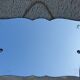 Mirror moustache Art Deco 1940 copper silver