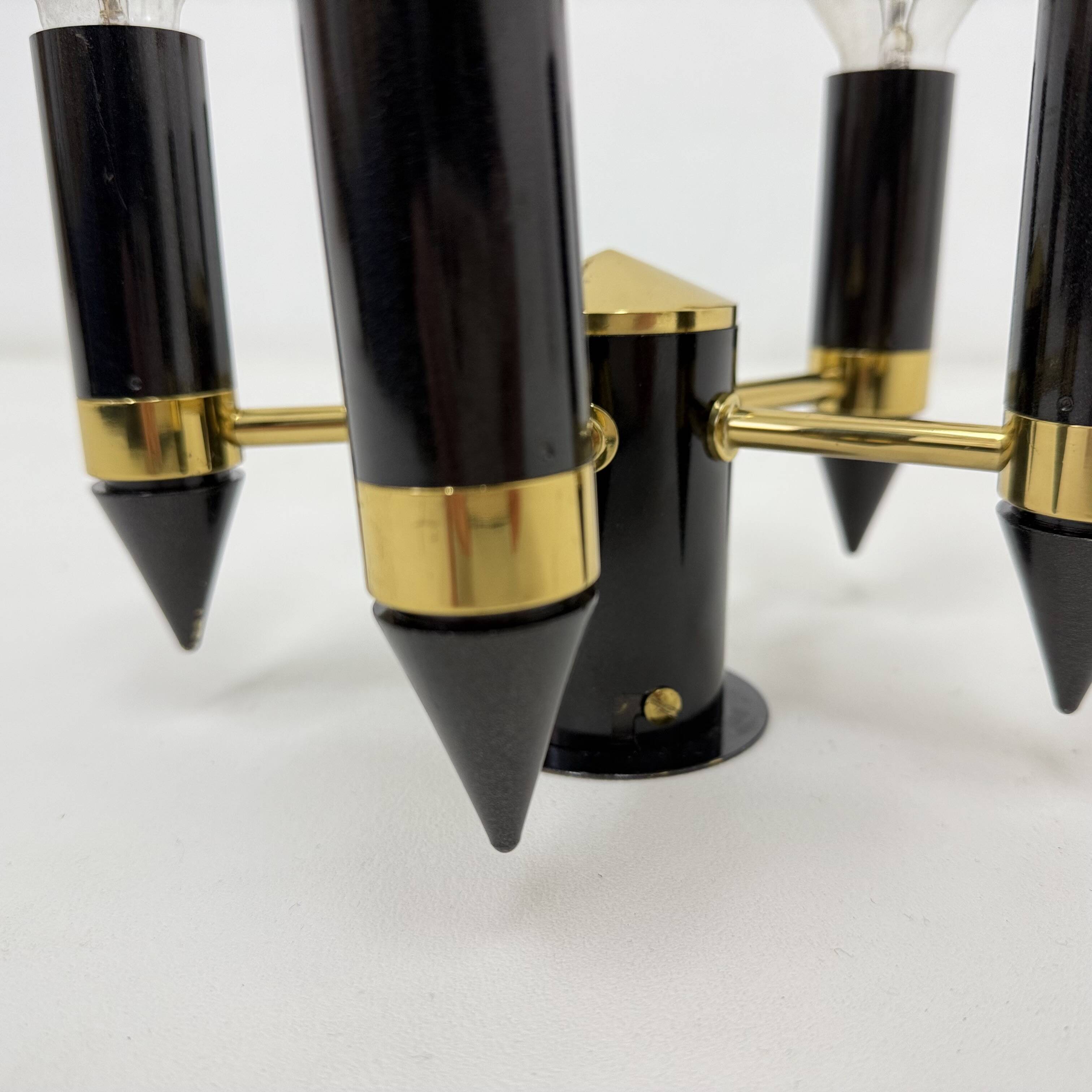 Plafonnier vintage Schmitz leuchten, Allemagne 1970