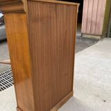 Louis Philippe secretary in solid wood with satin finish