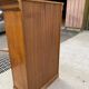 Louis Philippe secretary in solid wood with satin finish