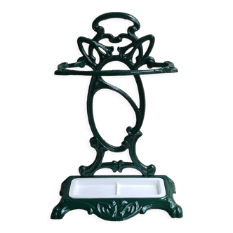 Umbrella door cast iron Art Nouveau early twentieth century
