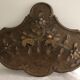 Decorative panel, pediment, gilding
