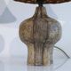 Paire de lampes en grés scarifié de Christian Pradier